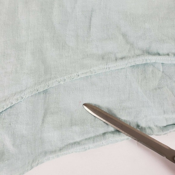 LA Fixsun Linen Size S Sleeveless Top Lagenlook - Picture 7 of 8